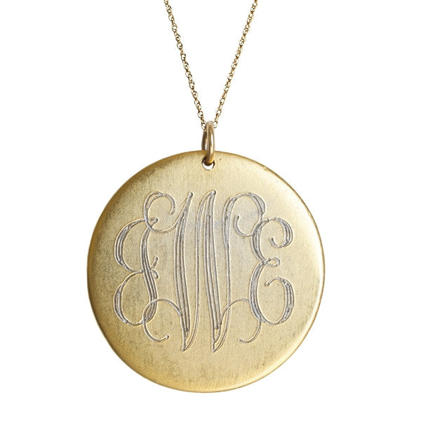 Antique Monogrammed Locket Necklace with 16 Chain Necklace, LPW Initial Locket, Antique Jewelry