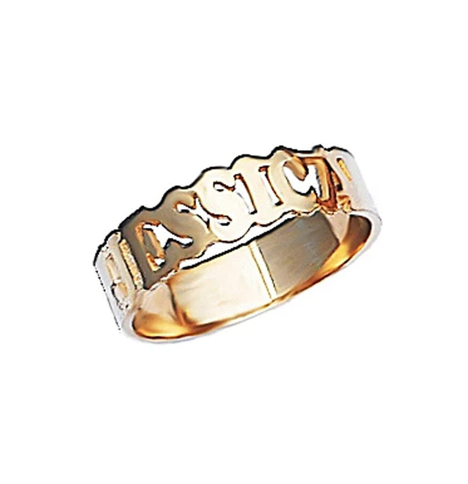 Ring band hot sale style names