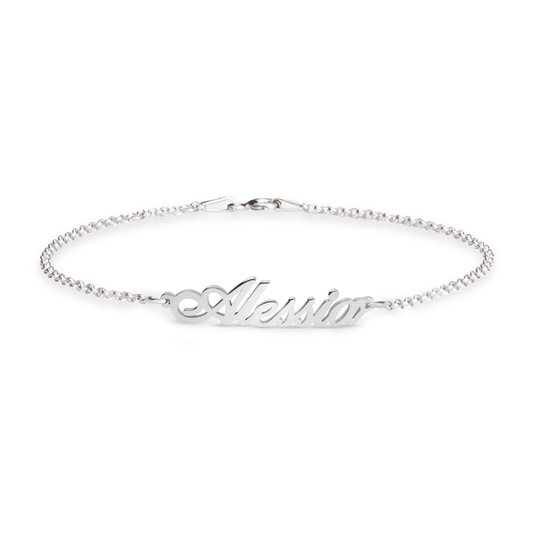 Custom Script Name Bracelet