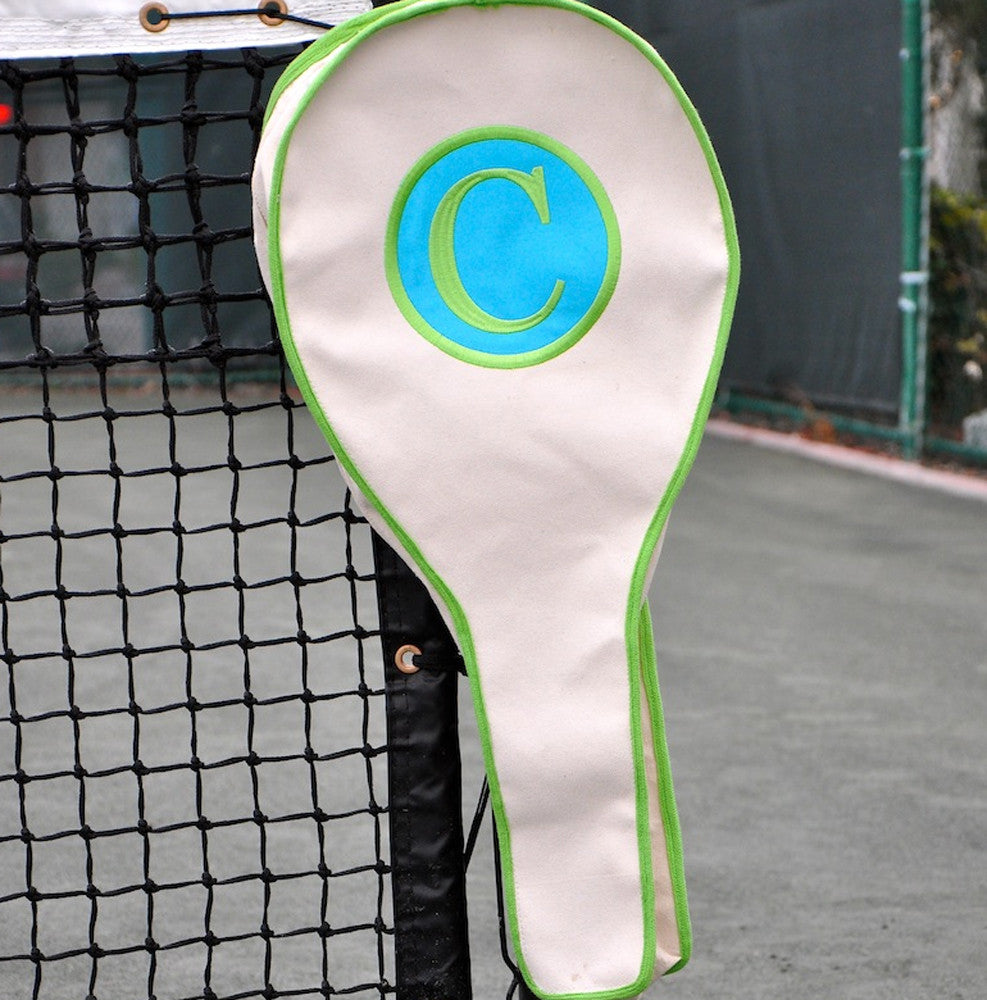 Monogrammed Tennis Racket Bag