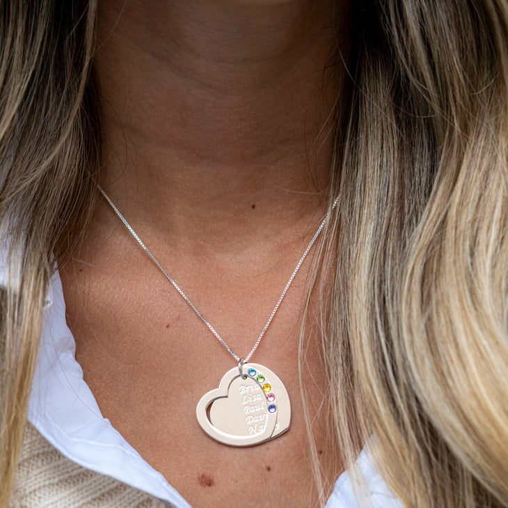 Personalised Tiny Elephant Pendant Necklace | Lisa Angel