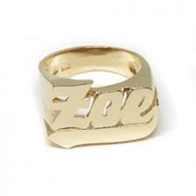 Buy Gold Name Ring , Name Ring , Personalized Jewelry , Personalized Ring ,  Personalized Gifts ,mothers Day Gift , Gift for Mother Online in India -  Etsy