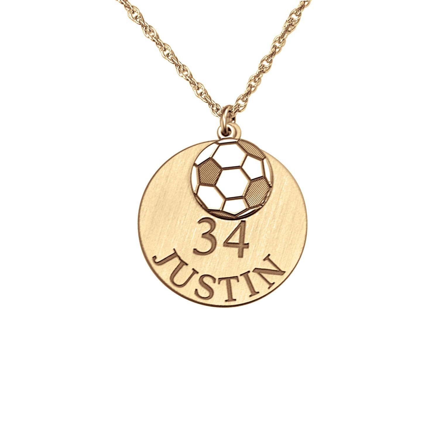 Live Love Soccer Washer Necklace – Tracy Tayan Design